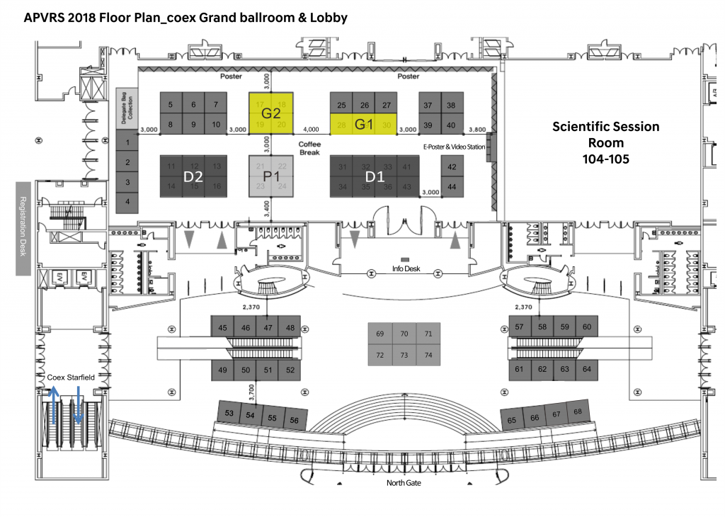 EXHIBITION FLOOR PLAN – APVRS 2018